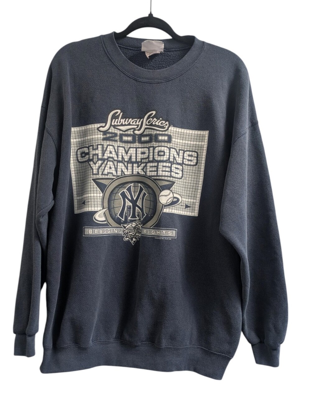 New York Yankees Vintage 2000 Subway Series Champions Sweatshirt